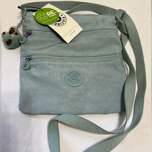 NWT KIPLING KEIKO CROSSBODY BAG - SERENE GREEN